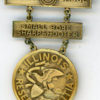 Illinois. Reserve Militia Weapons Badge, 1 bar