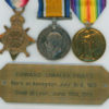 1914-15 trio (Pte E.C. Pratt, RAMC)