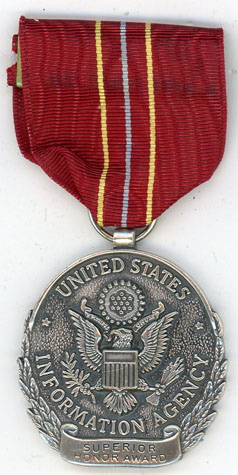 Civilian Meritorious Honor Award Medal US Information Agency type 2 USIA 
