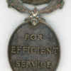 Efficiency Medal, GV, "Territorial" (King's Regt) - Image 2