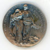 Italy, Republic. Carnegie Hero Fund silver medal - Image 2