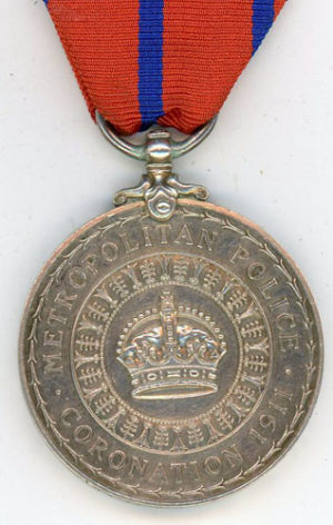 police coronation medal atkins