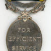 Efficiency Medal, GVI, "Militia" (Pte Harrison, RAMC) - Image 2
