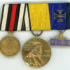 Germany. Mounted group of three medals