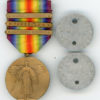 WWI Victory Medal, "SO/YL/DS" (Walter H. Corbett)