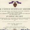 Purple Heart, with OLC (James W. Reaves), KIA in Korea - Image 4