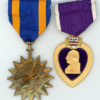 Air Medal/PH pair (Sp4 Dorsie Simmons, 28th Inf, 1st Inf Div)