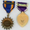 Air Medal/PH pair (Sp4 Dorsie Simmons, 28th Inf, 1st Inf Div) - Image 2