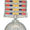 QSA, "CC/TugH/OFS/RelLady/Tvl/LNek" (Horsfield, York & Lanc Regt)