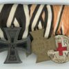 Germany. Mounted group of three medals
