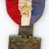 New York. Canandaigua WWI Service Medal, with gold star