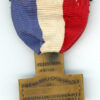 New York. Canandaigua WWI Service Medal, with gold star - Image 2