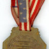 Pennsylvania. Medal for the Harrisburg War Memorial for Volunteer Firemen 1924 - Image 2