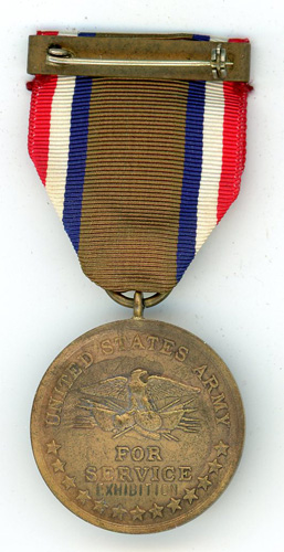 Cuban Pacification Medal, Army, “6836”, “Exhibition” – Floyd's Medals