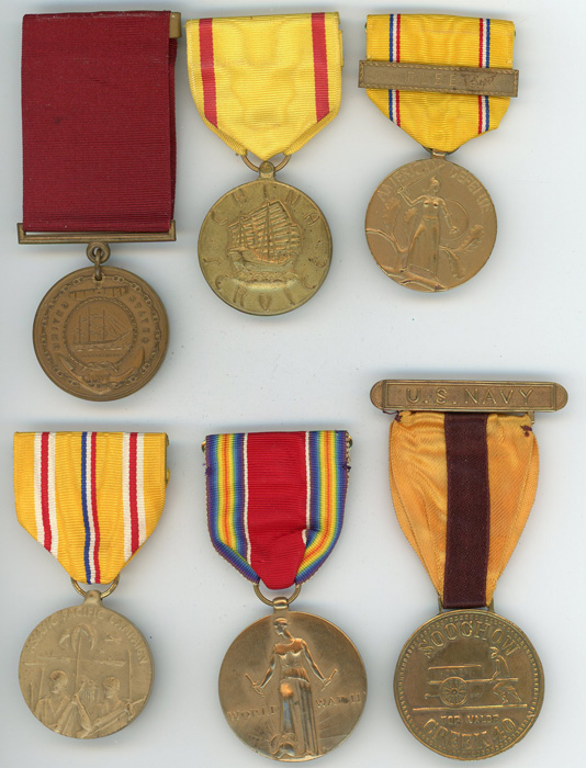 Group to CWO-3 Roscoe Buffington, US Navy – Floyd's Medals