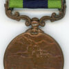 IGS 1908, "North West Frontier 1908", bronze (Grass Cutter, 19th Lancers) - Image 2