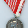 Austria. Small Silver Bravery Medal, Karl