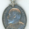 Territorial Force Efficiency Medal, EVII (Gnr Osborne, 1/Lond RGA)