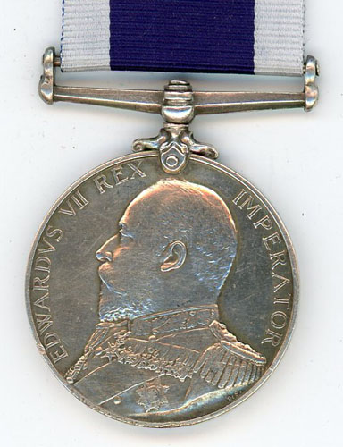 Royal Navy Long Service, EVII. HMS Hannibal – Floyd's Medals