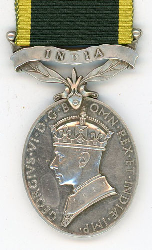 Efficiency Medal, GVI, “India” (Sep Alam, 11-13 FF Rif, ITF) – Floyd's ...