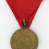 Serbia. Milosh Obilich Medal, gilt, 30mm - Image 2