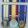 Display group of three medals