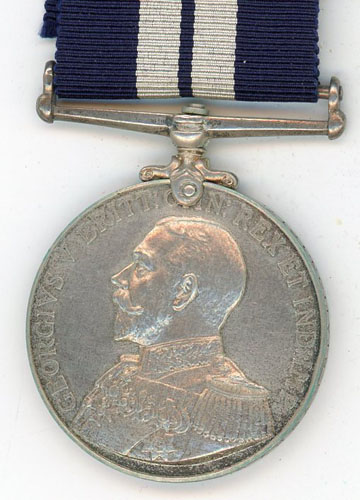 Distinguished Service Medal, GV (Quinlan, Mediterranean Station, 1917 ...