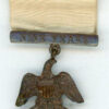 Massachusetts. Long Service Medal, 9 Years, "4074"